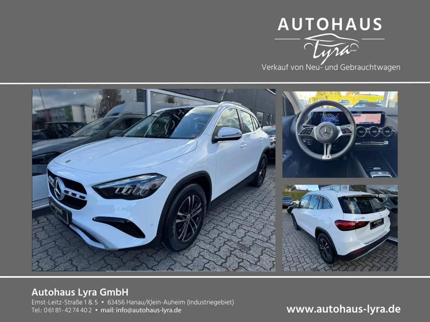 Mercedes-Benz GLA 180 *LED*NAVI*KAMERA*AHK*SHZ* Weiß - 1