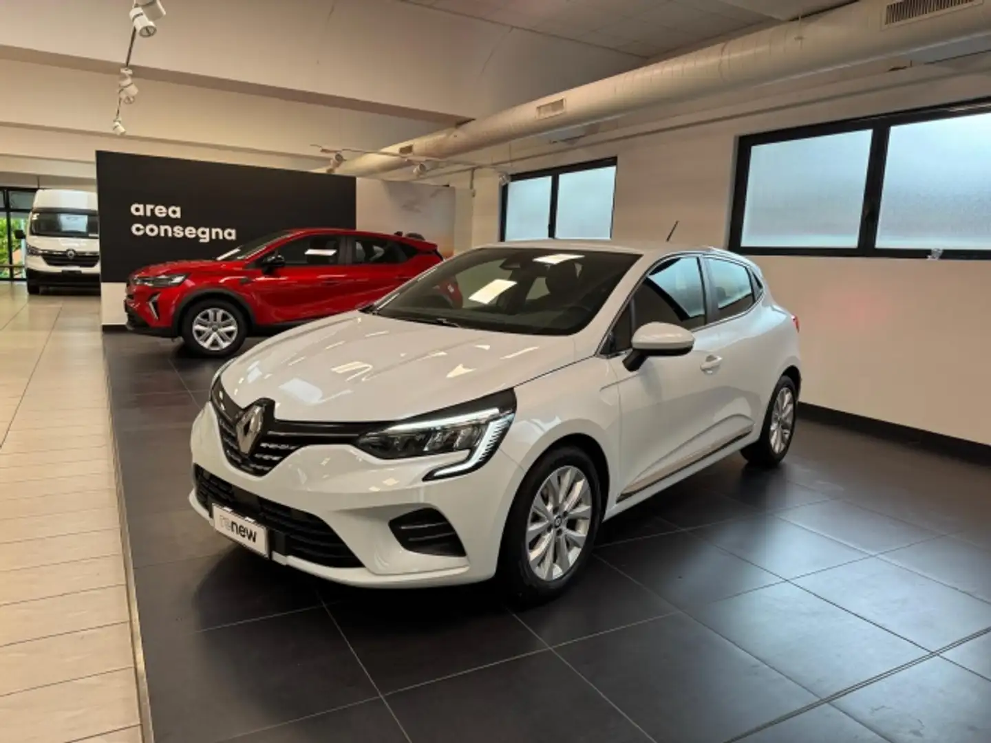 Renault Clio Clio 1.0 tce Intens 90cv my21 Bianco - 1