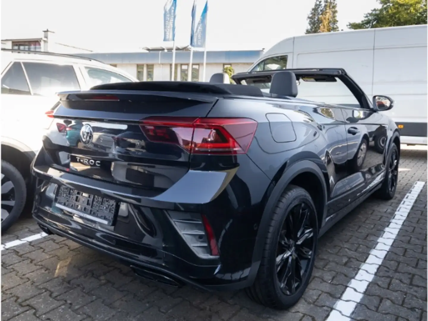 Volkswagen T-Roc Cabriolet R-Line +NAV+MATRIX+L/SHZ+RFK+KLI+ Schwarz - 2
