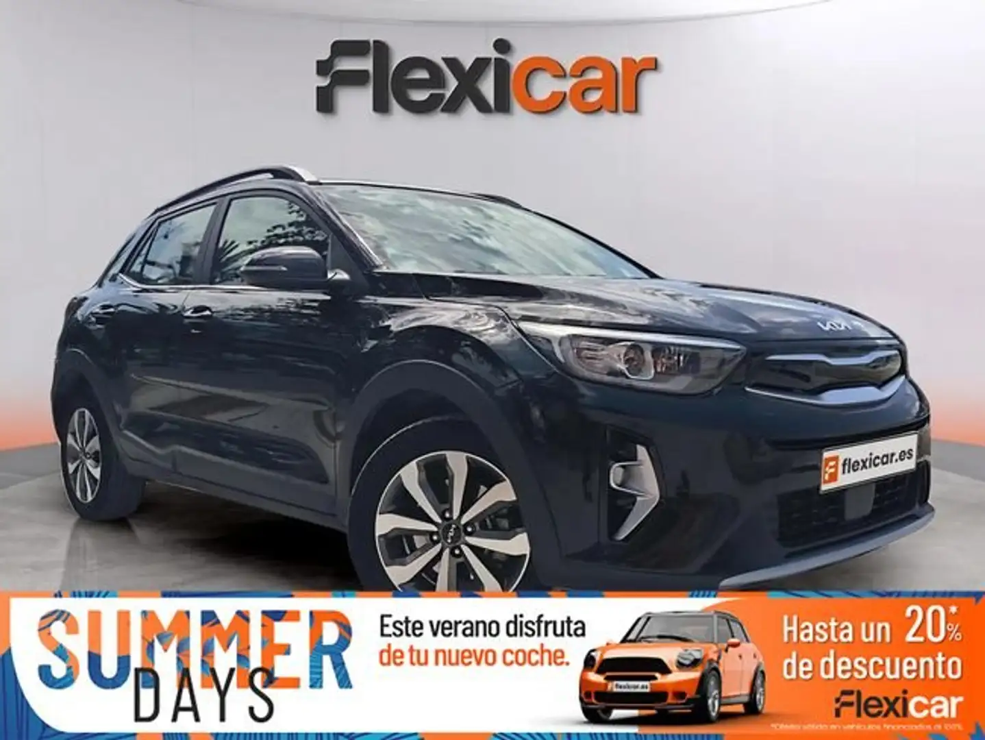 Kia Stonic 1.0+T-GDi+74kW+%28100CV%29+MHEV+iMT+Concept Negro - 1