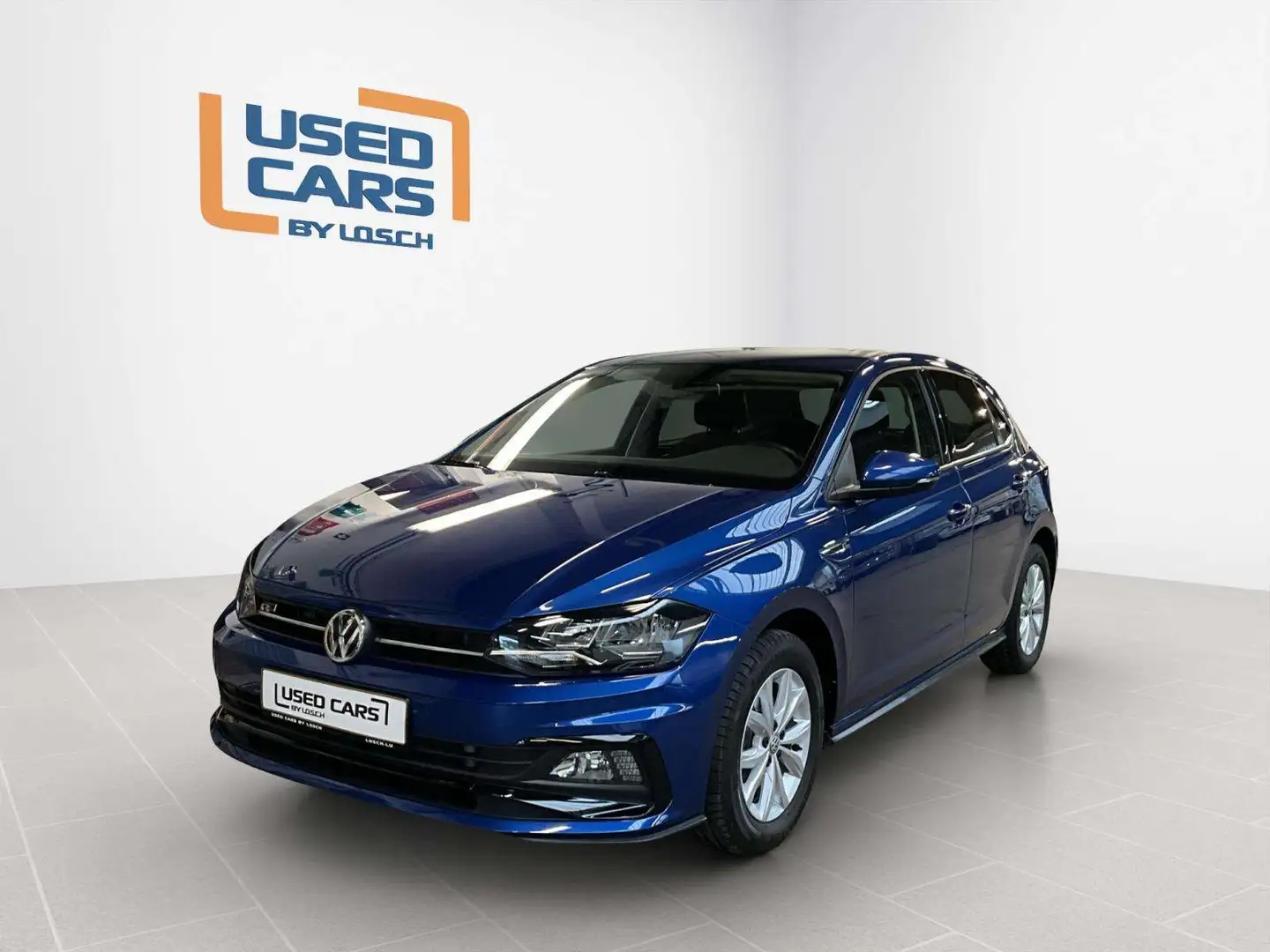 Volkswagen Polo Highline+R-Line+Navi+LED Bleu - 1
