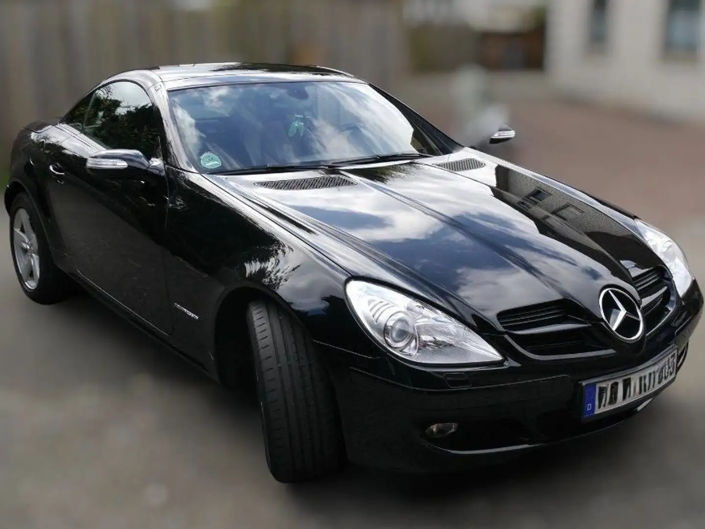 Mercedes-Benz SLK 200 SLK-Klasse Roadster Kompressor Automatik Schwarz - 1