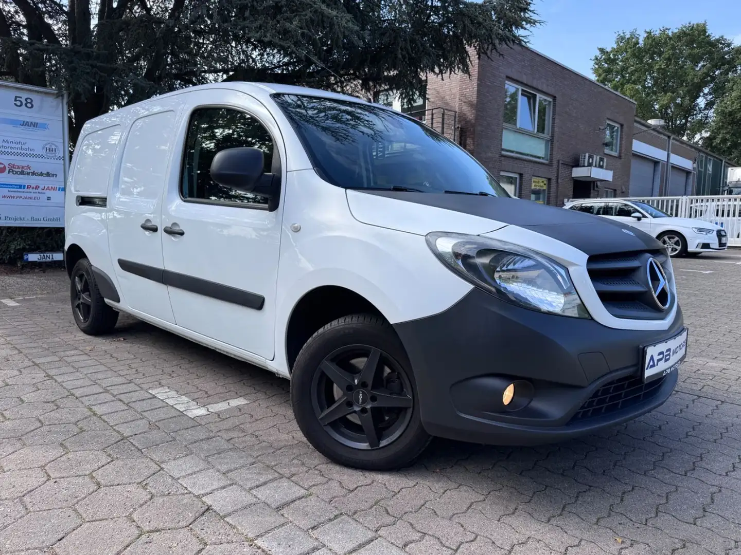 Mercedes-Benz Citan CITAN KASTEN 109 CDI EXTRALANG KLIMA SHZ ALU AHK Weiß - 1