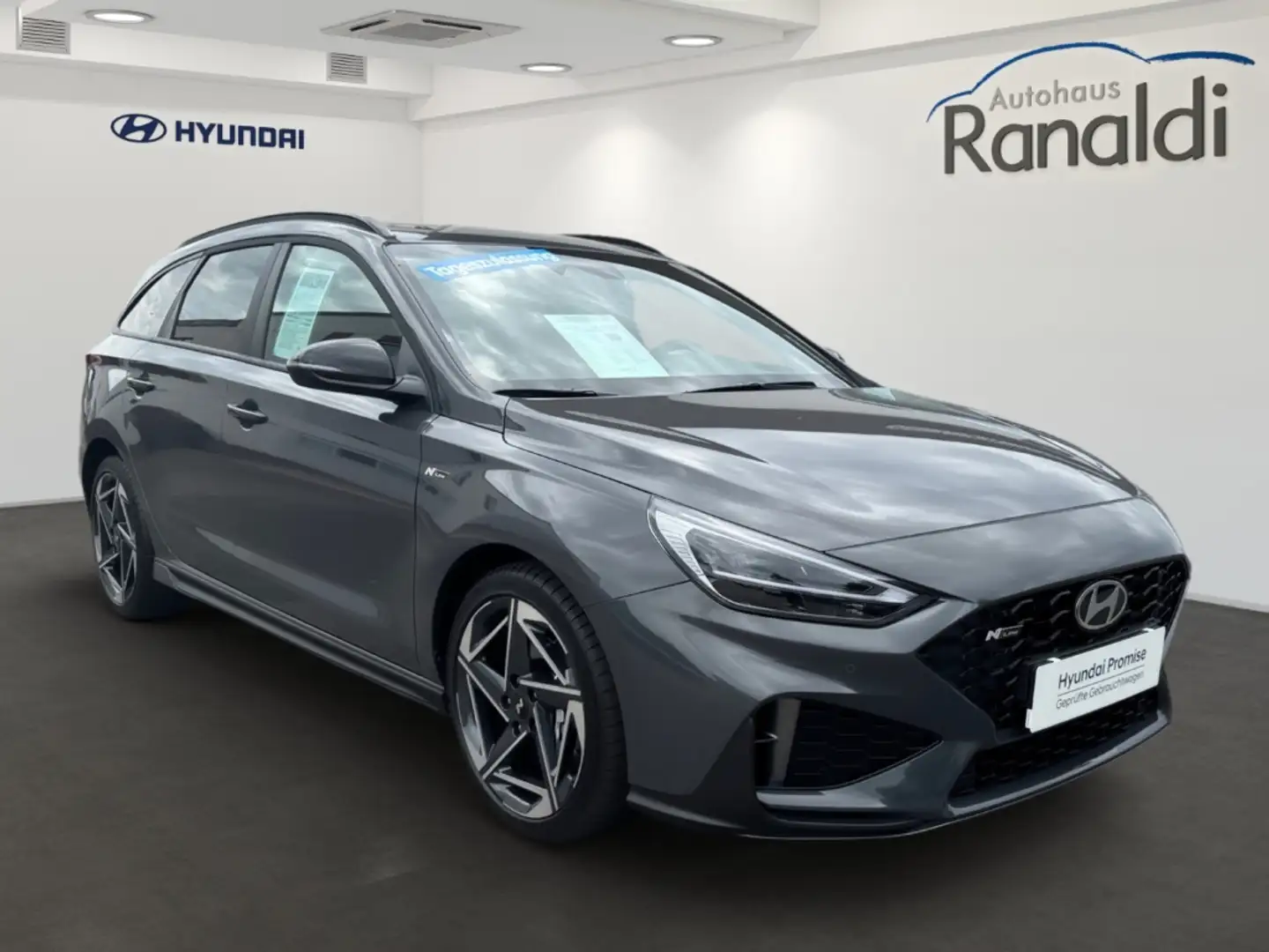 Hyundai i30 cw N Line Mild-Hybrid 1.5 T-GDI EU6e++Tageszulassu Grau - 2