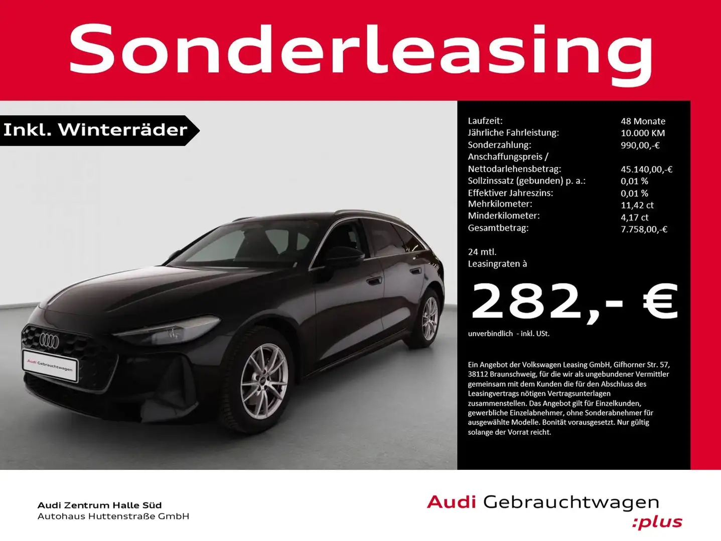 Audi A5 Avant TFSI qu LED KAMERA eSITZ AHK LM18 Schwarz - 1