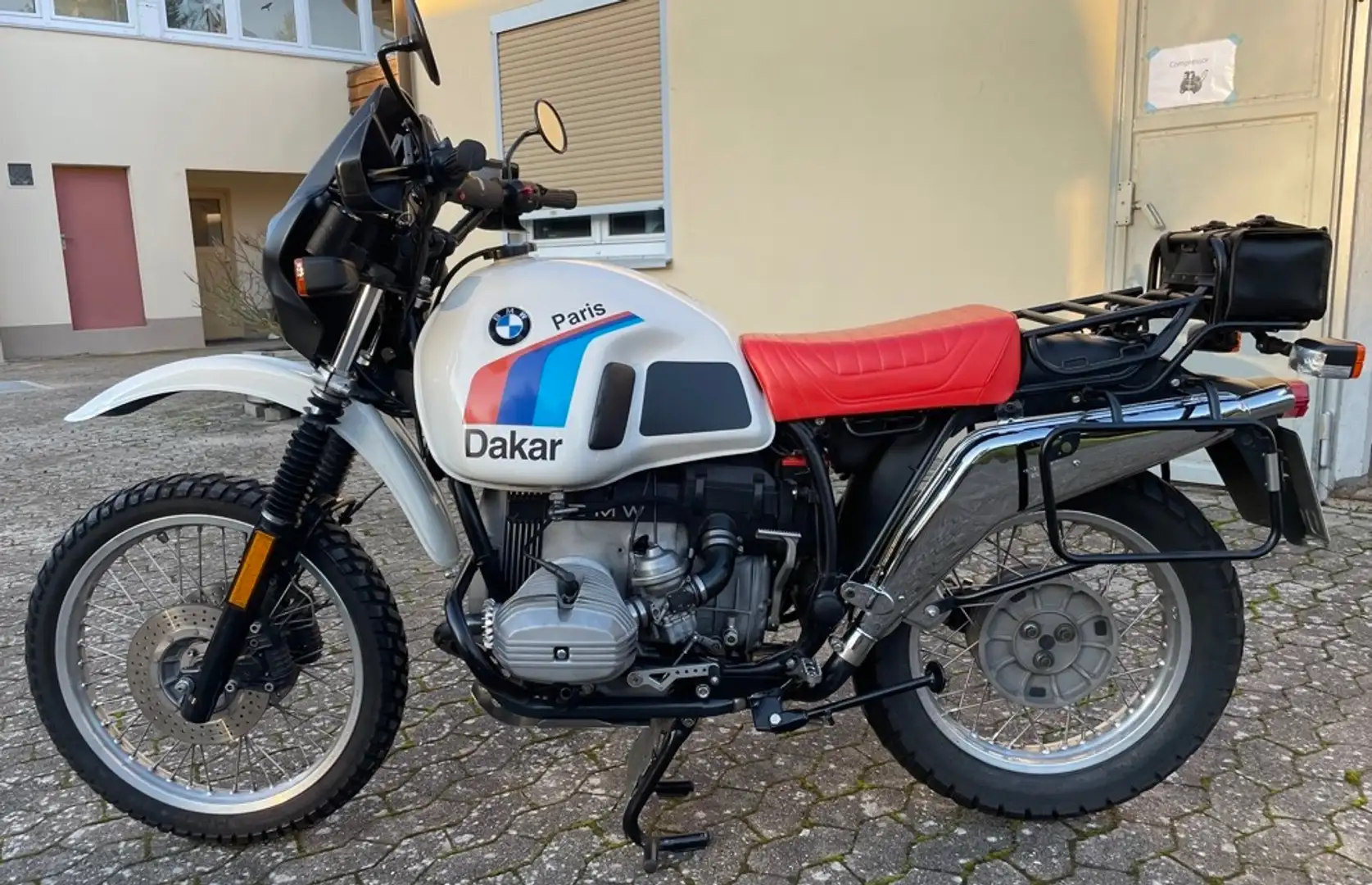 BMW R 80 GS R80G/S mit Paris/Dakar Kit Blanco - 1