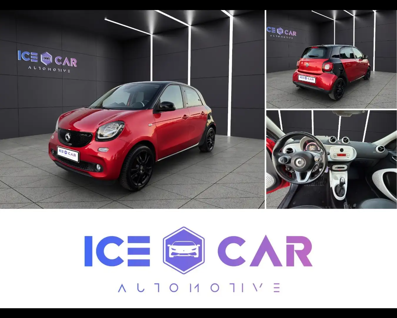 smart forFour 2ªs. (W453) - forfour 70 1.0 Prime TETTO!!! Rouge - 1