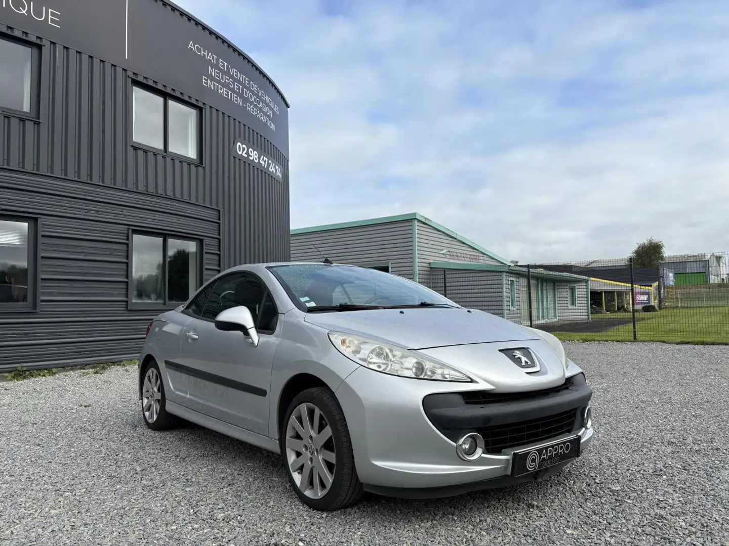 Peugeot 207 CC 1.6i 16V - 120  CC COUPE CABRIOLET Sport Pack PHASE 1 Gris - 2