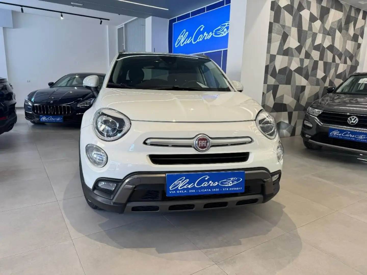 Fiat 500X 1.6 mjt Cross Plus 4x2 120cv Blanc - 2