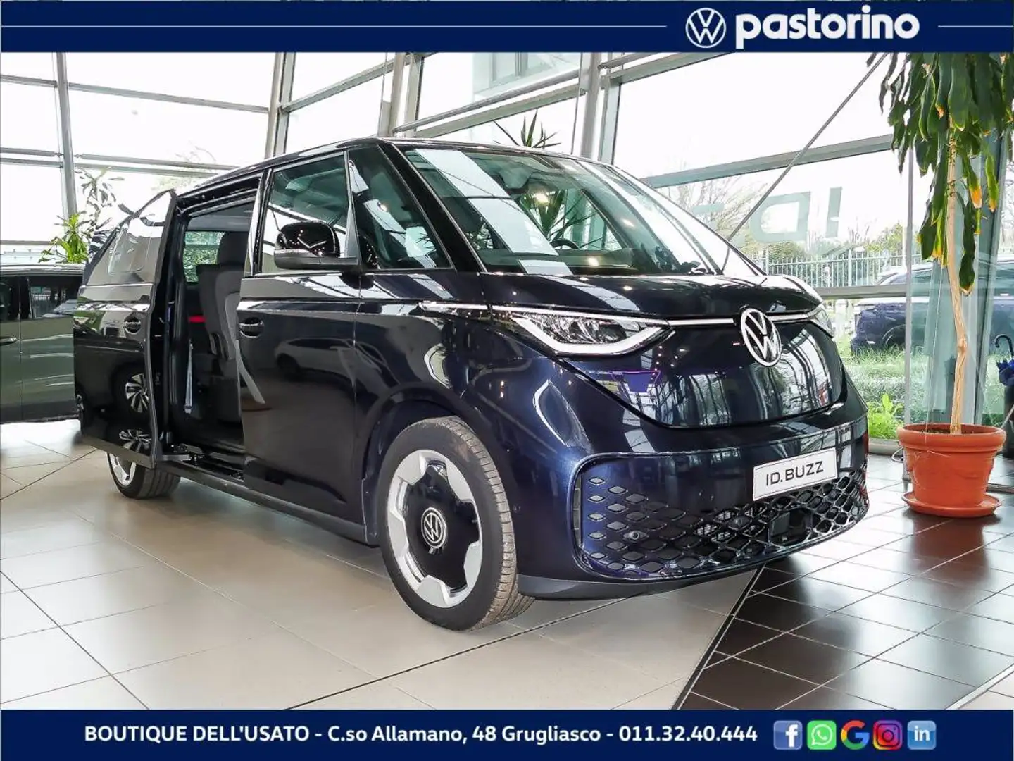 Volkswagen ID. Buzz Pro 210 kW (286 PS) auto. Albastru - 1