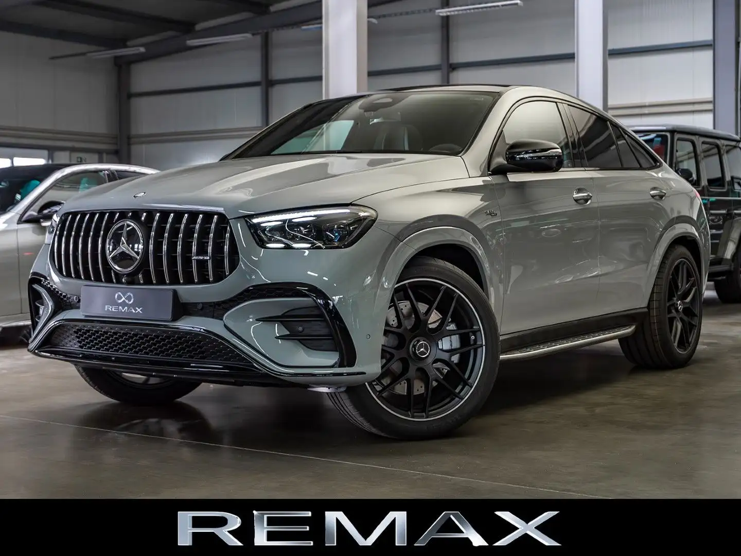 Mercedes-Benz GLE 53 AMG 4M+ Coupe / PREM + / Leather RED Сірий - 1