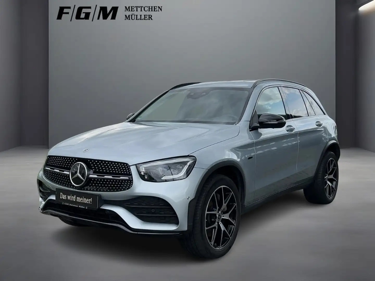 Mercedes-Benz GLC 300 e 4Matic  AMG Line +Wide+LED+MBUX+AHK Argento - 1