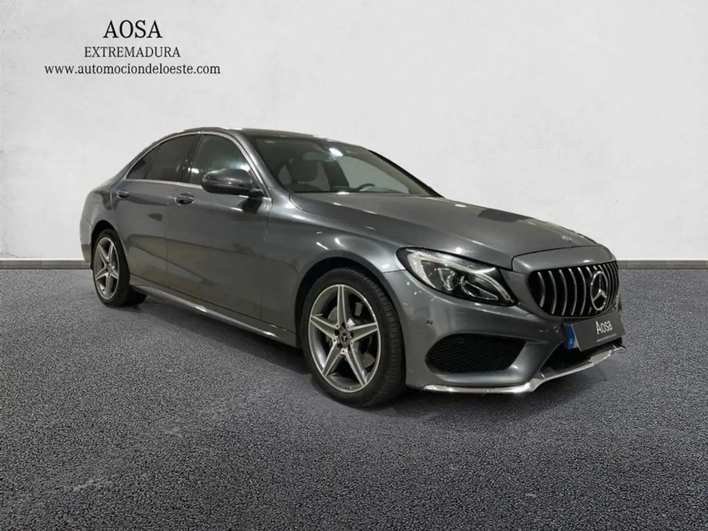 Mercedes-Benz C 220 bluetec / d amg line Gris - 2