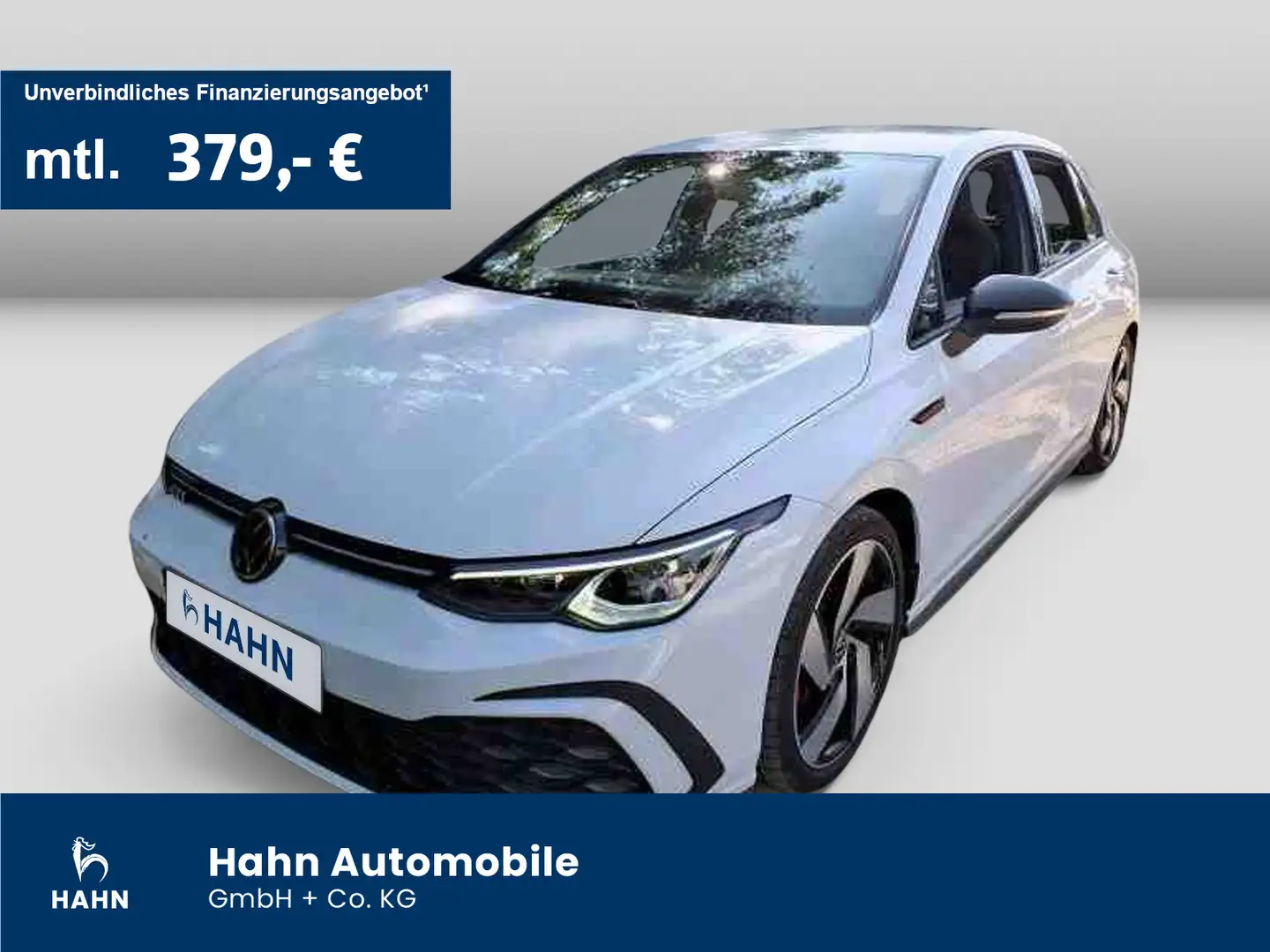 Volkswagen Golf GTI VIII 2.0 TSI Black Style Navi Rear View Weiß - 1
