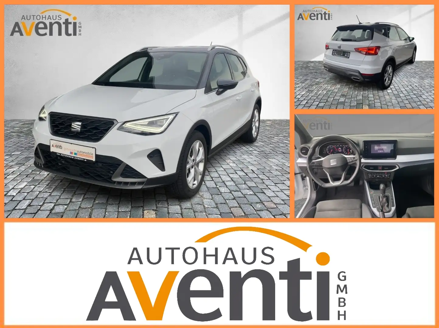 SEAT Arona FR *DSG*ACC*Kamera*LED*Navi*SHZ*Park Assist Blanc - 1