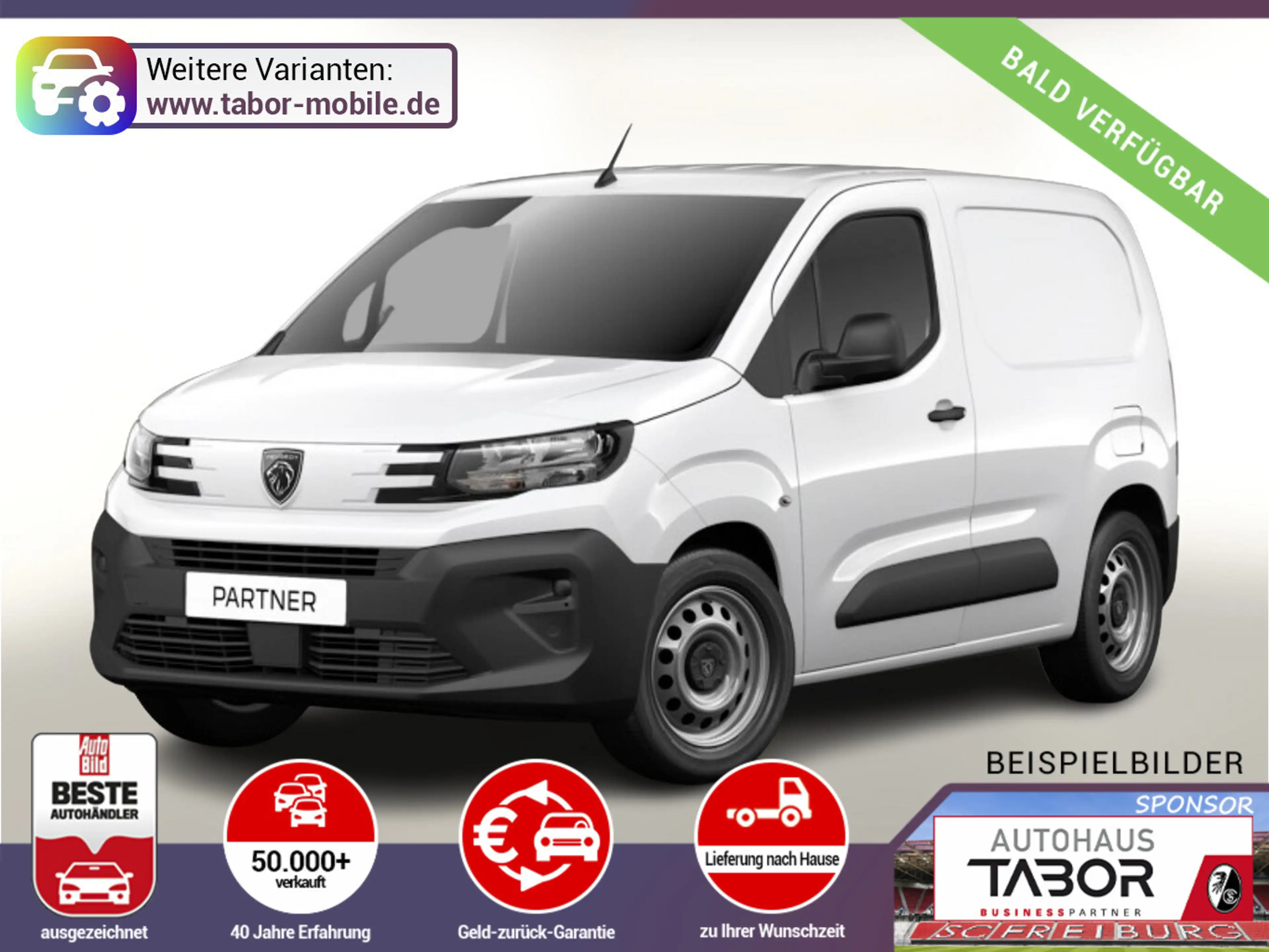 Peugeot Partner L1 MultiFlex Kam E-Rad CarP LED UVP-39%*