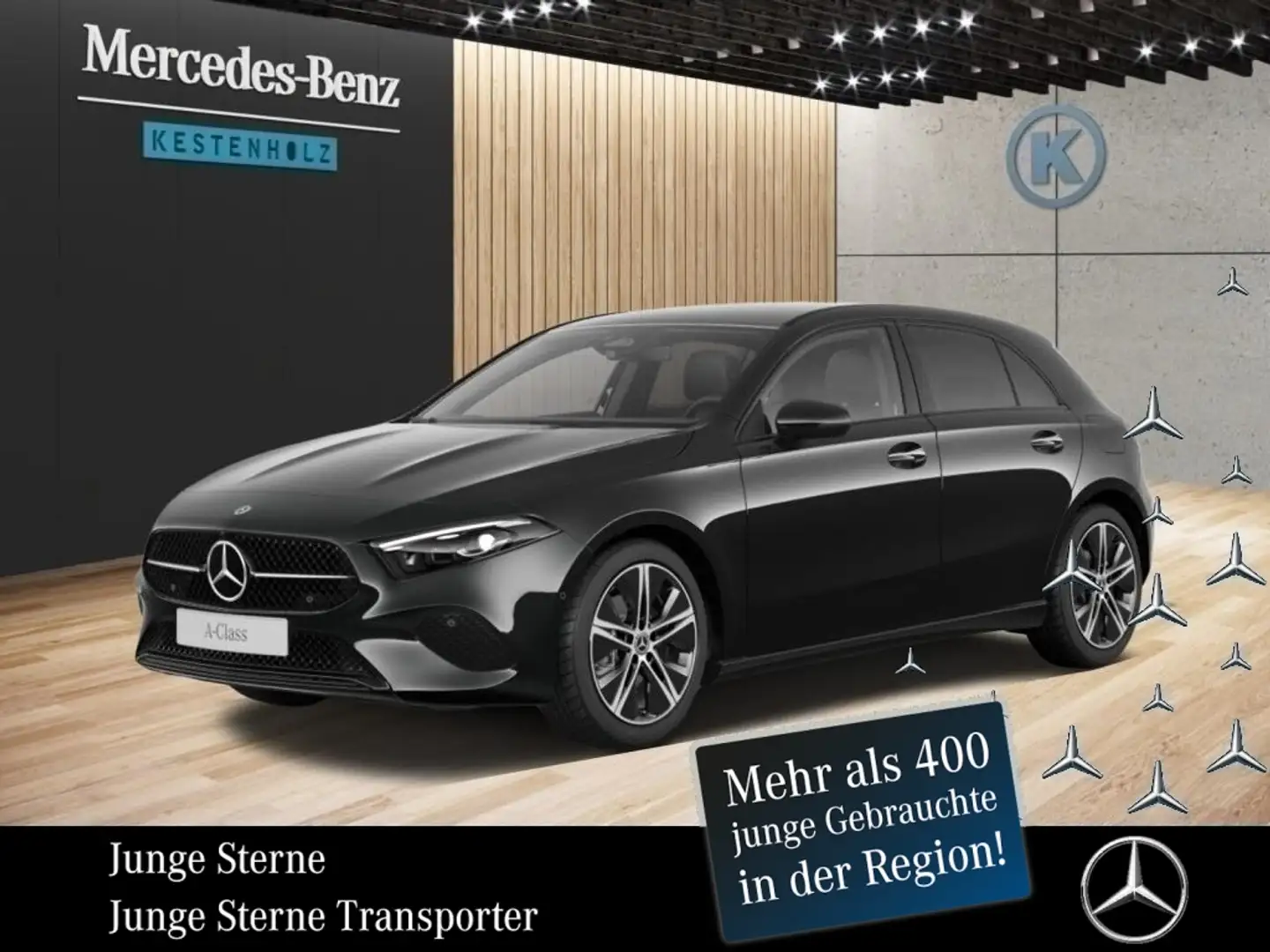 Mercedes-Benz A 180 Kompaktlimousine *Progressive*Night*MBUX Schwarz - 1