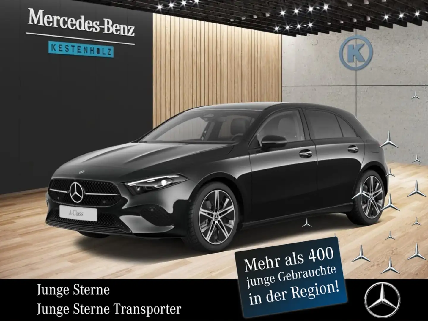 Mercedes-Benz A 180 A 180 Kompaktlimousine *NIGHT*MBUX*NAVI*LED* Schwarz - 1