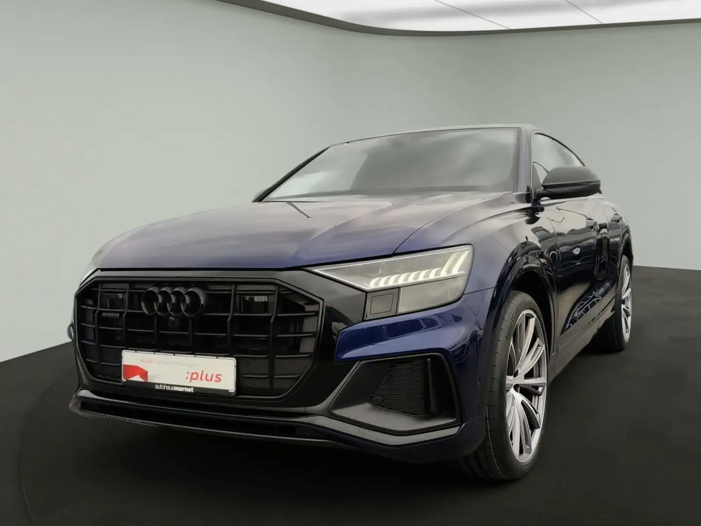 Audi Q8 SUV 50 TDI quattro S line*Matrix*HUD*B&O*AHK* Blau - 2