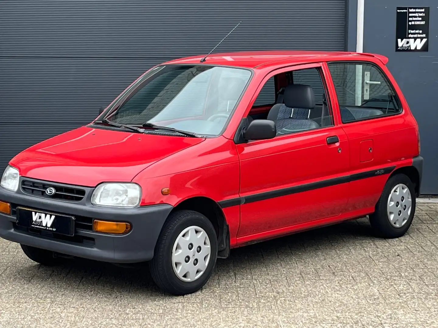 Daihatsu Cuore 850 Magic 1ste eigen 1935 !! 54 DK !! nieuwstaat N Rouge - 1
