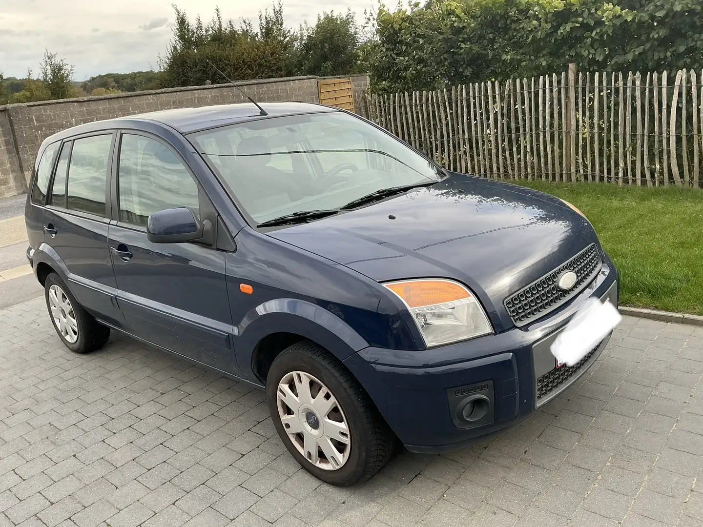Ford Fusion 1.4 Turbo TDCi Trend Blauw - 1