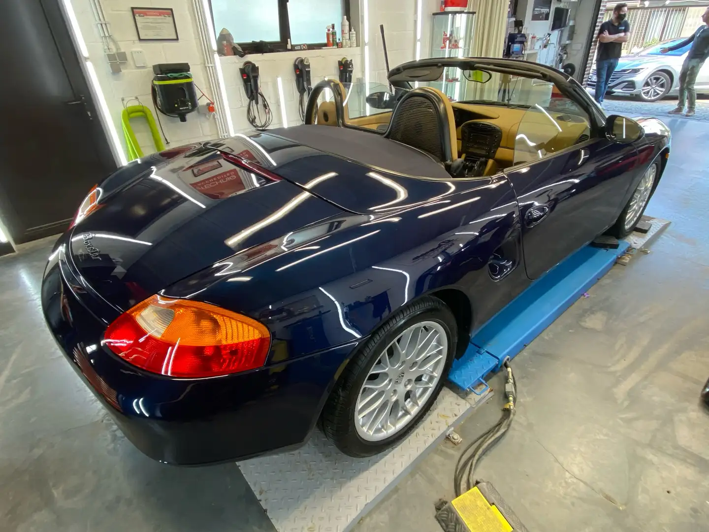 Porsche Boxster Bleu - 2