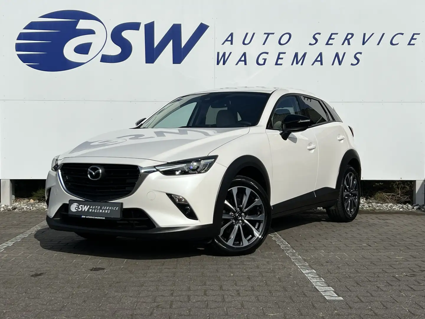 Mazda CX-3 2.0 SkyActiv-G 121 Homura | Leder | Carplay | Came Blanc - 1