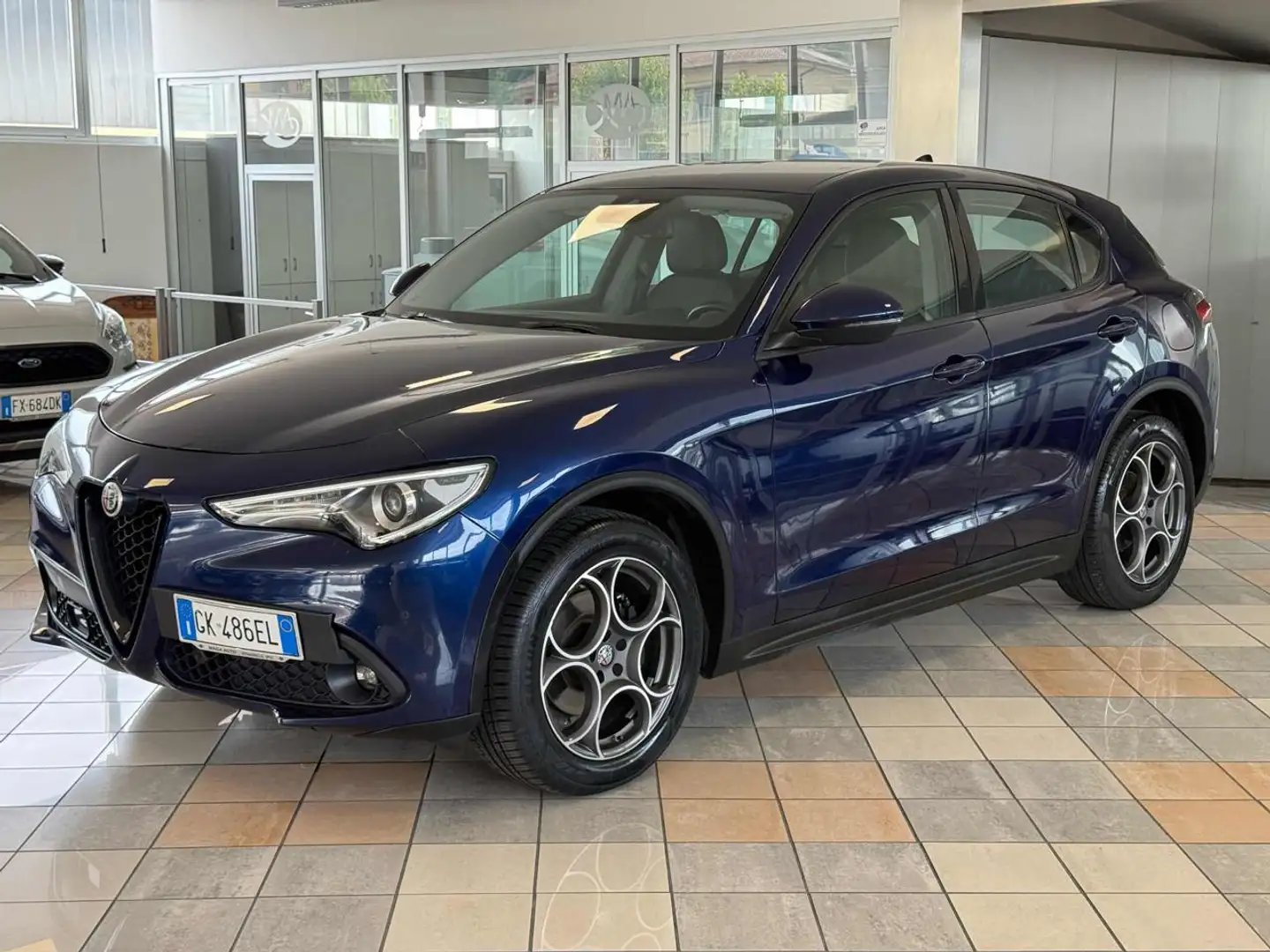 Alfa Romeo Stelvio 2.2 Turbodiesel 190 CV AT8 Q4 Ti Blu/Azzurro - 1