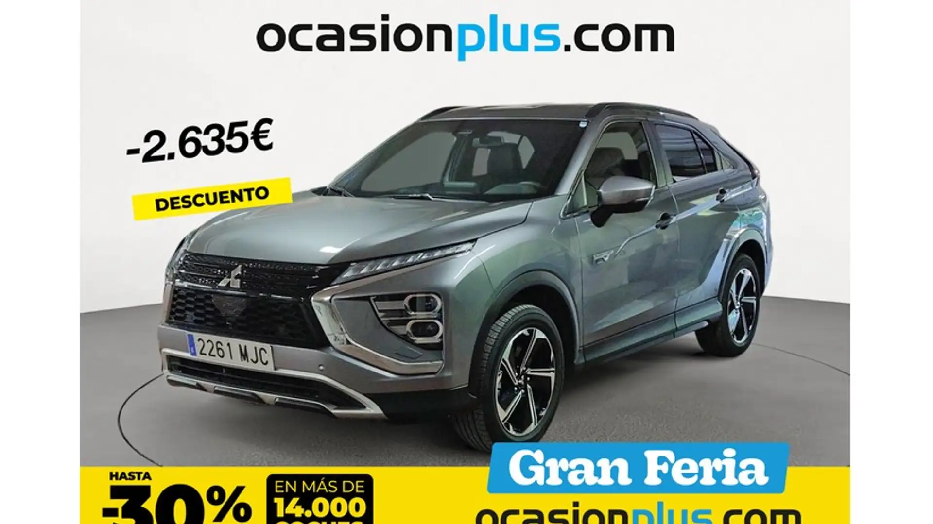 Mitsubishi Eclipse Cross PHEV Kaiteki 4WD Gris - 1