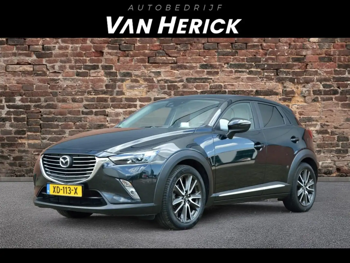 Mazda CX-3 2.0 SkyActiv-G 120 GT-M | Cruise | Camera | 6-Bak Zwart - 1