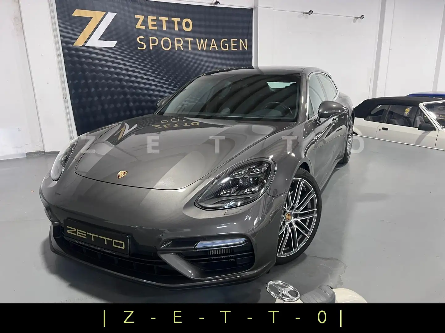 Porsche Panamera |Turbo|Sport Turismo|AHK|MATRIX|KERAMIK Gris - 2