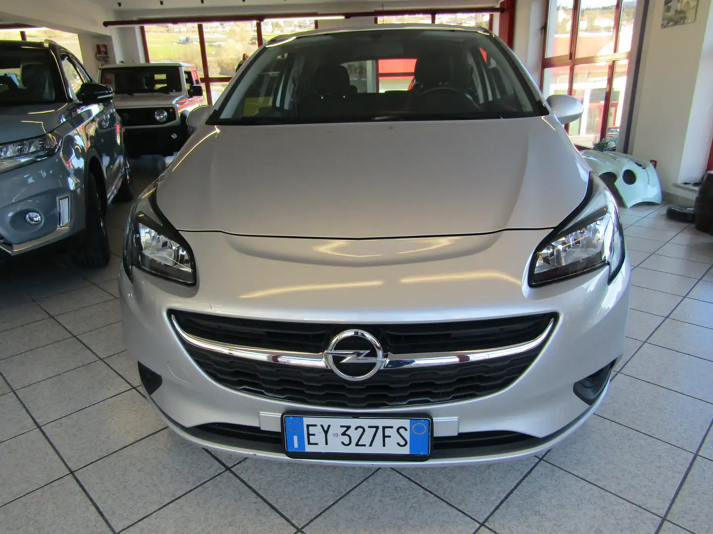 Opel Corsa 1.2 BENZINA 70CV 3 PORTE OK NEOPATENTATI Gümüş rengi - 2