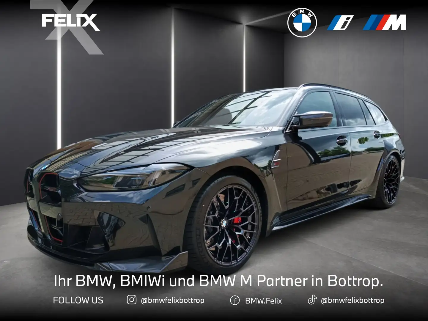 BMW M3 CS Touring DRIVING+PARKING-ASS.+AKUSTIKVERGLASUNG+ Schwarz - 1