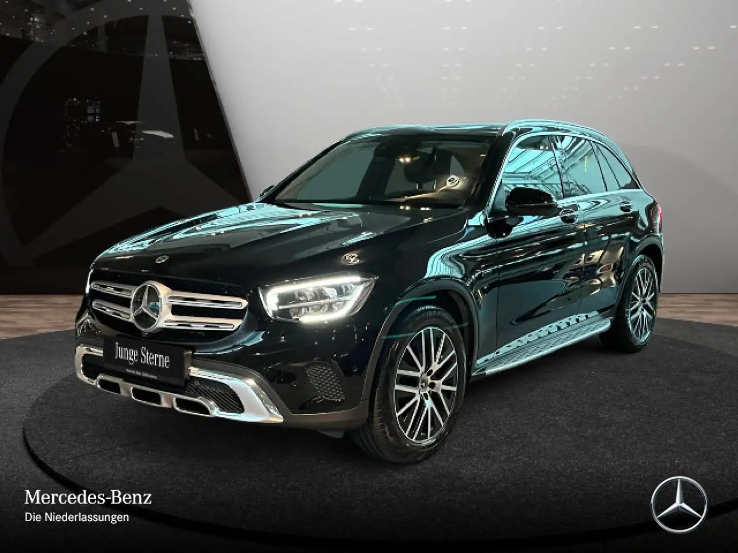 Mercedes-Benz GLC 300 e 4M PANO+360+LED+BURMESTER+HUD+SPUR+TOTW Noir - 2