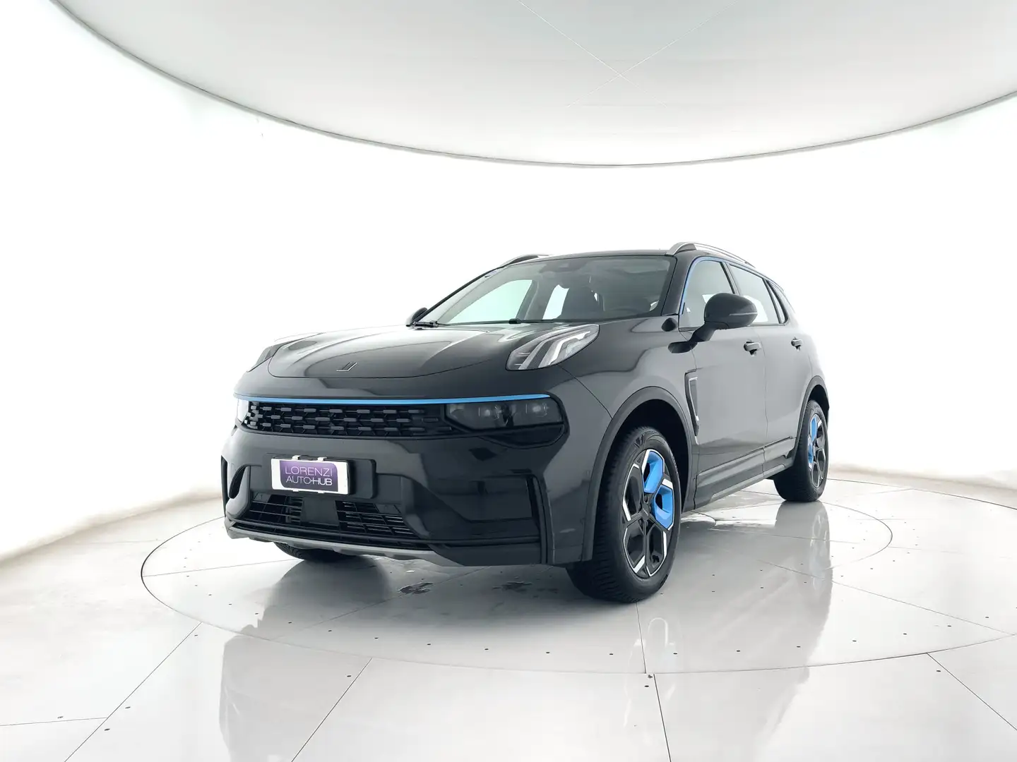 Lynk & Co 01 1.5 t hev auto TETTO PANO+ACC+CAMERA+APP CONNECT Schwarz - 2