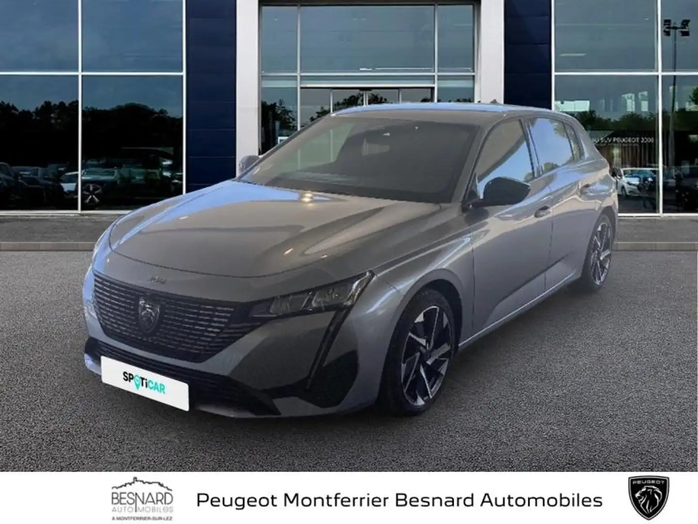 Peugeot 308 1.2 PureTech 130ch S\u0026S Allure EAT8 Gris - 1