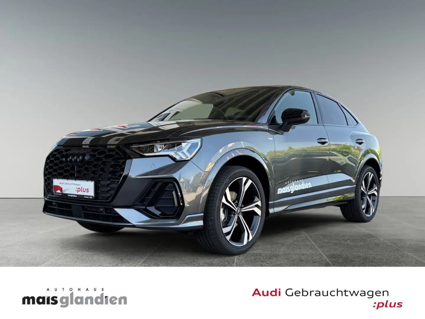Audi Q3 Sportback 35 TFSI 2x S line AHK ACC Navi+ LED Grau - 1