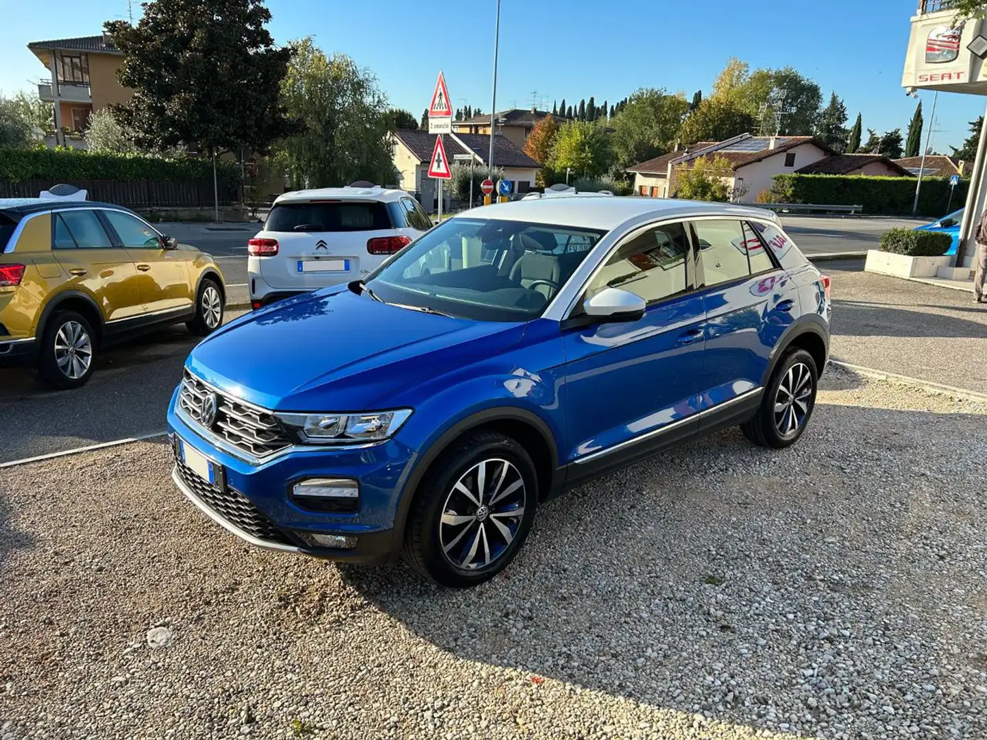 Volkswagen T-Roc 1.0 TSI 115 CV Style BMT NEOPATENTATI Bleu - 1