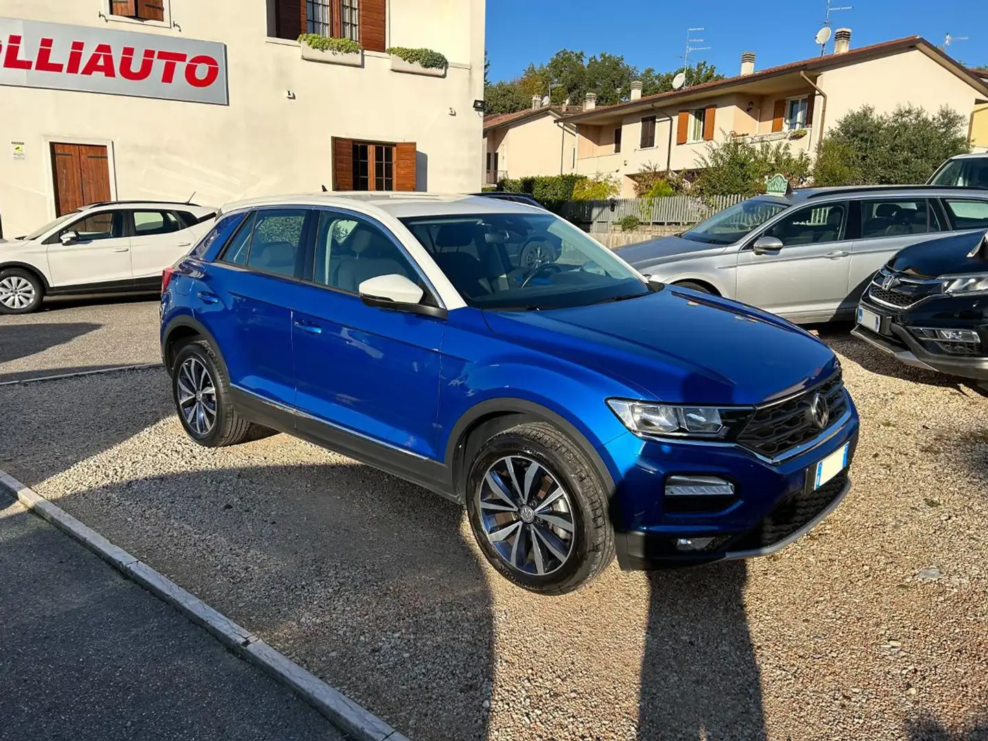 Volkswagen T-Roc 1.0 TSI 115 CV Style BMT NEOPATENTATI Bleu - 2