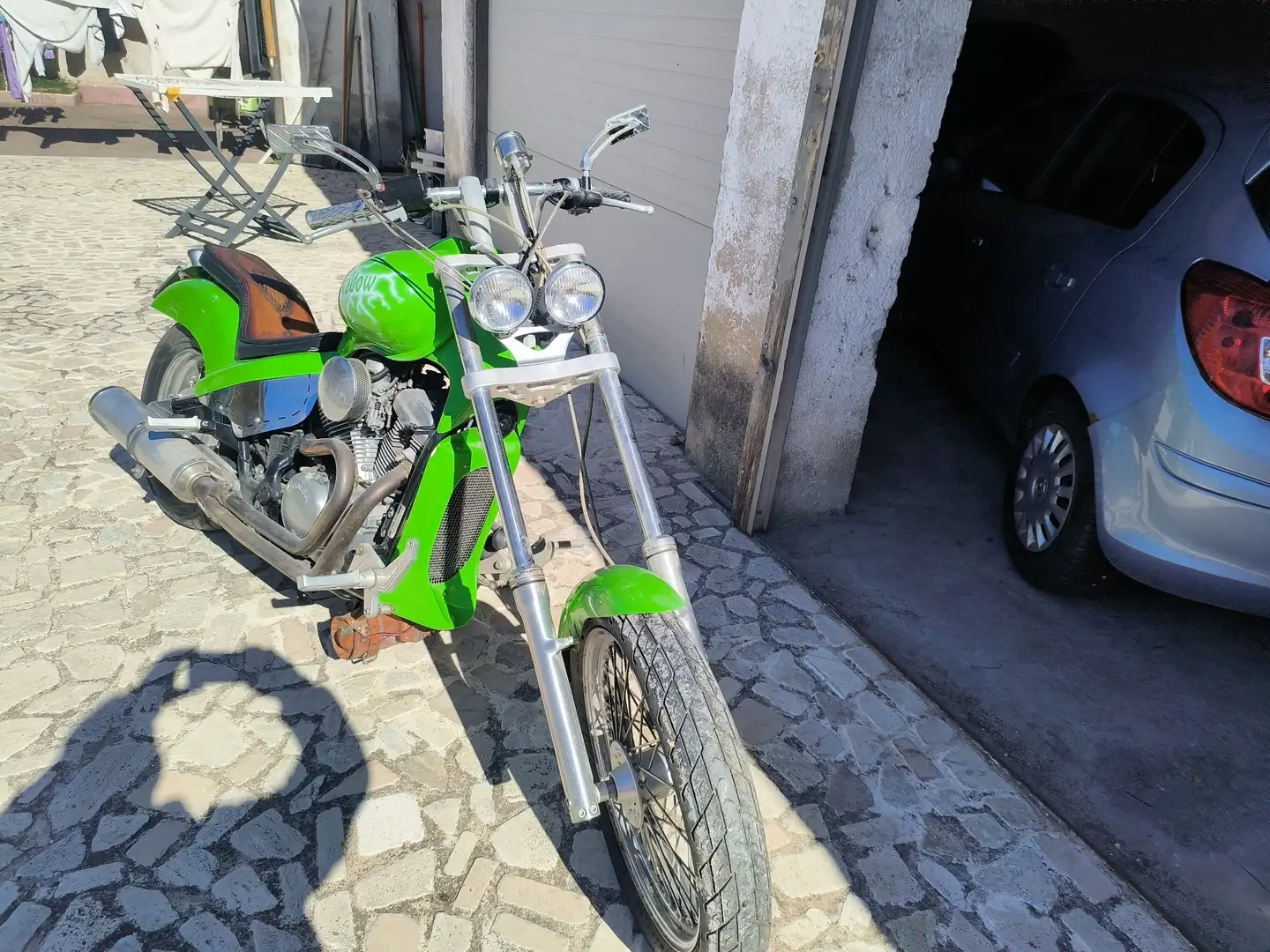 Honda Shadow 600 Verde - 2