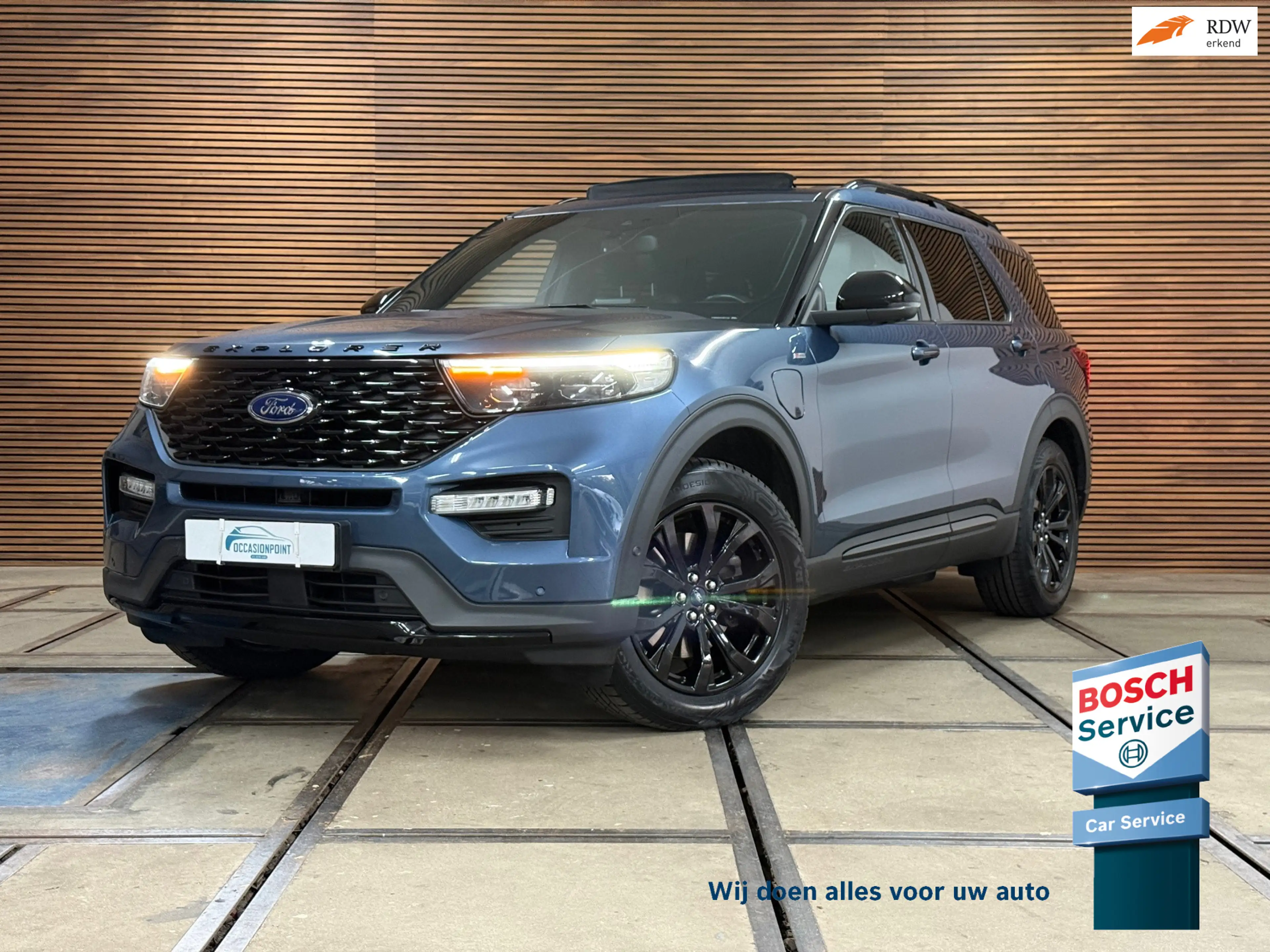 Ford Explorer 3.0 V6 PHEV ST-Line | 7p. | Black Style | Vol! | P