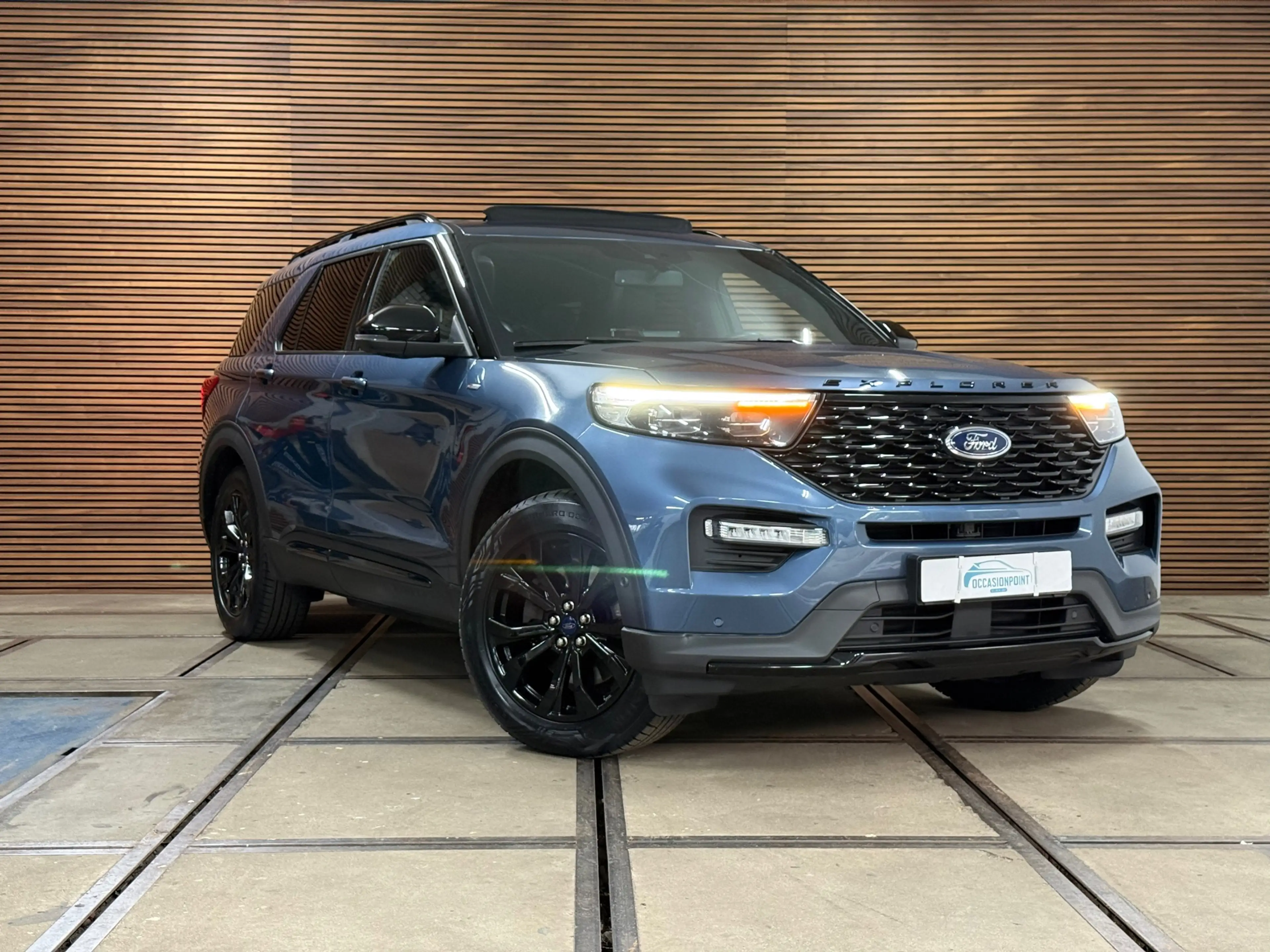 Ford Explorer 3.0 V6 PHEV ST-Line | 7p. | Black Style | Vol! | P — photo 9
