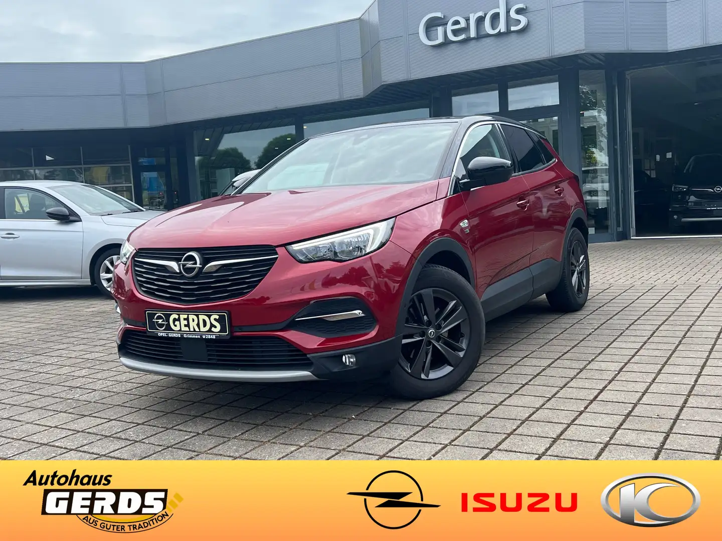 Opel Grandland X 1.2 Start/Stop Automatik 120 Jahre Rot - 1
