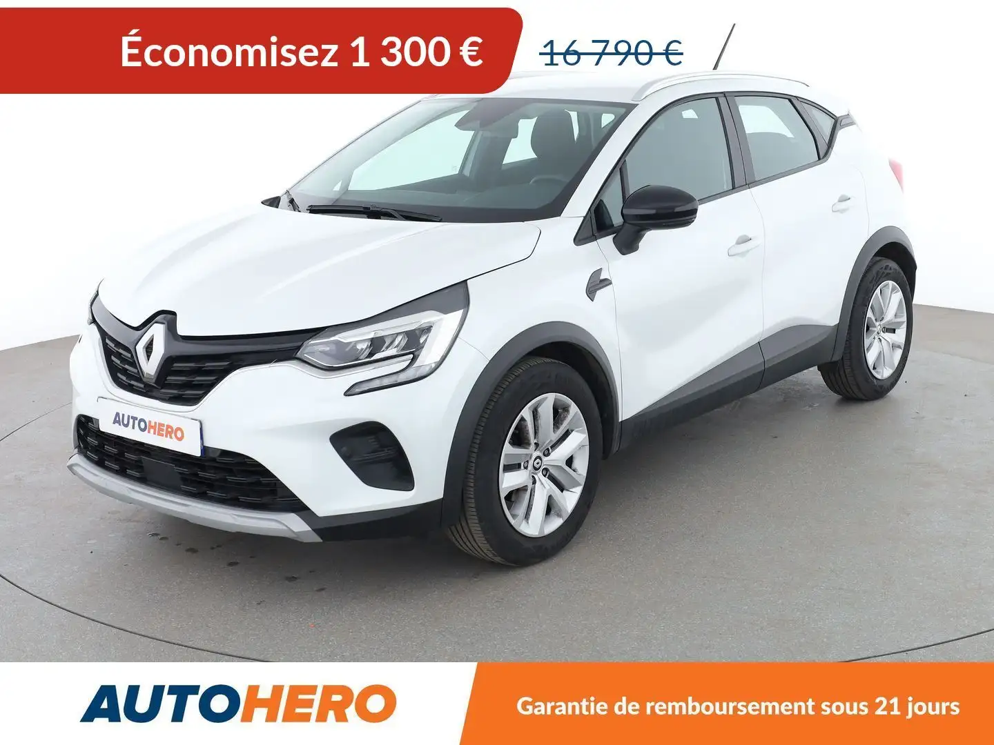 Renault Captur 1.0 TCe Business Blanc - 1