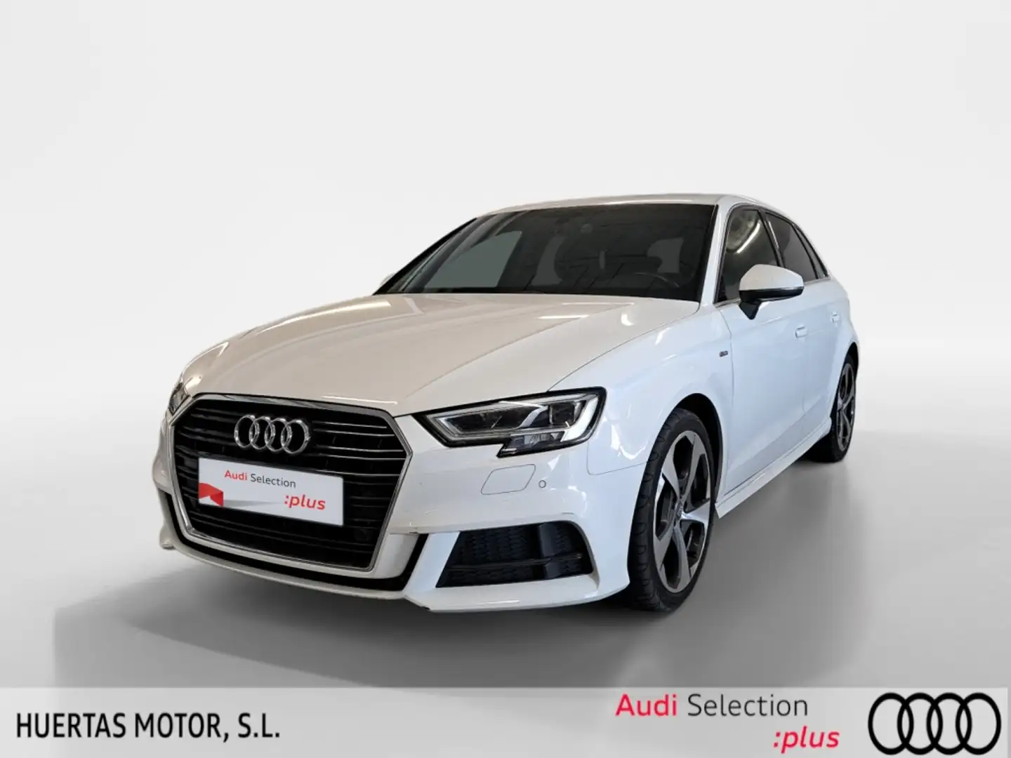 Audi A3 BERLINA CON PORTON 1.6 30 TDI S LINE SPORTBACK 116 Blanc - 1