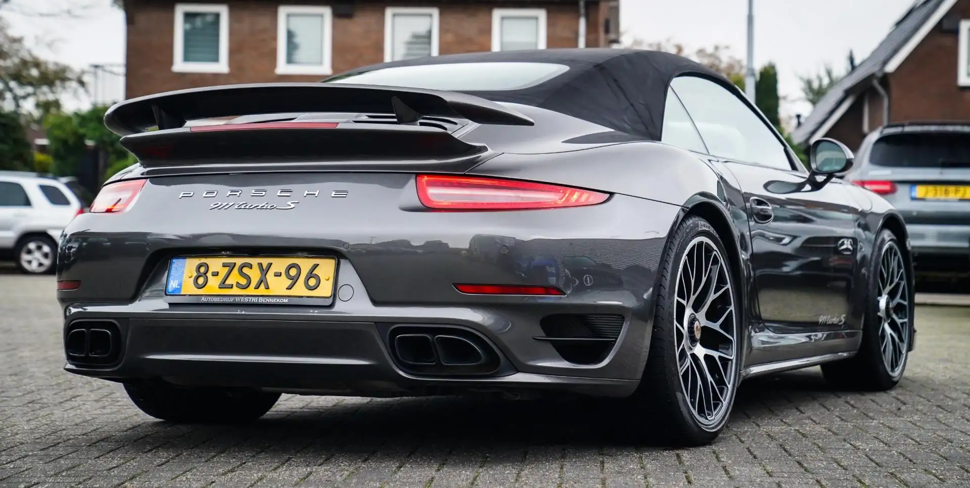 Porsche 911 Cabrio 3.8 Turbo S | Keramisch | Carbon | 100% Por Gris - 2