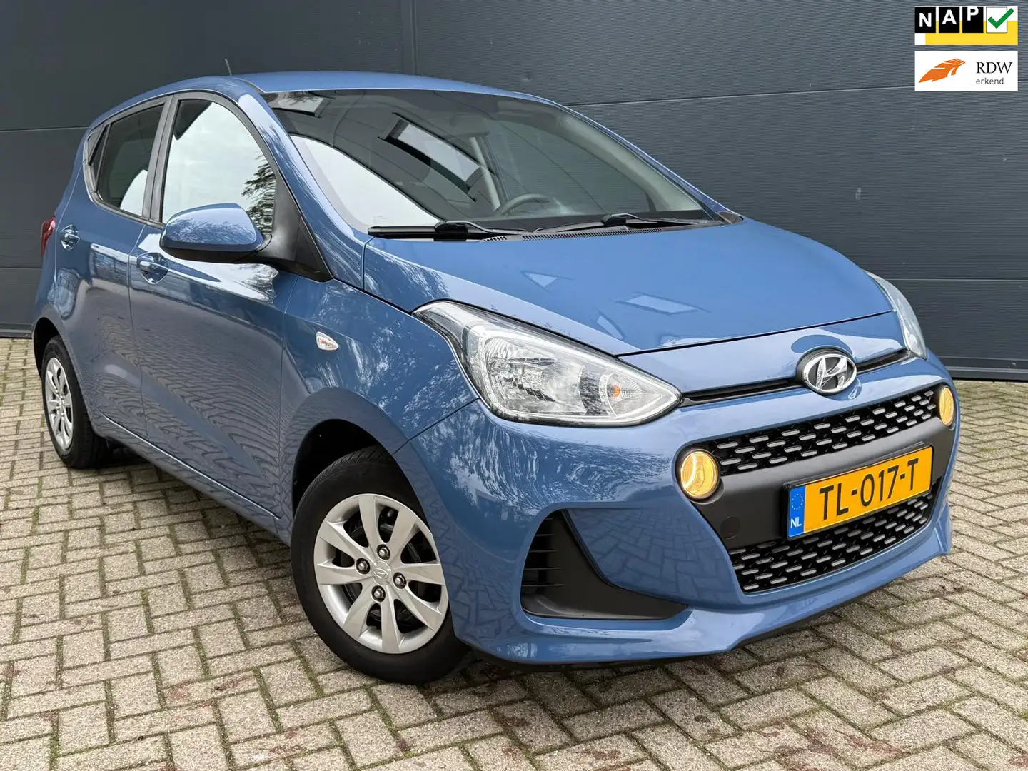 Hyundai i10 1.0i Comfort/Navi/cruise/Airco/bluetooth/1ste eige Bleu - 1