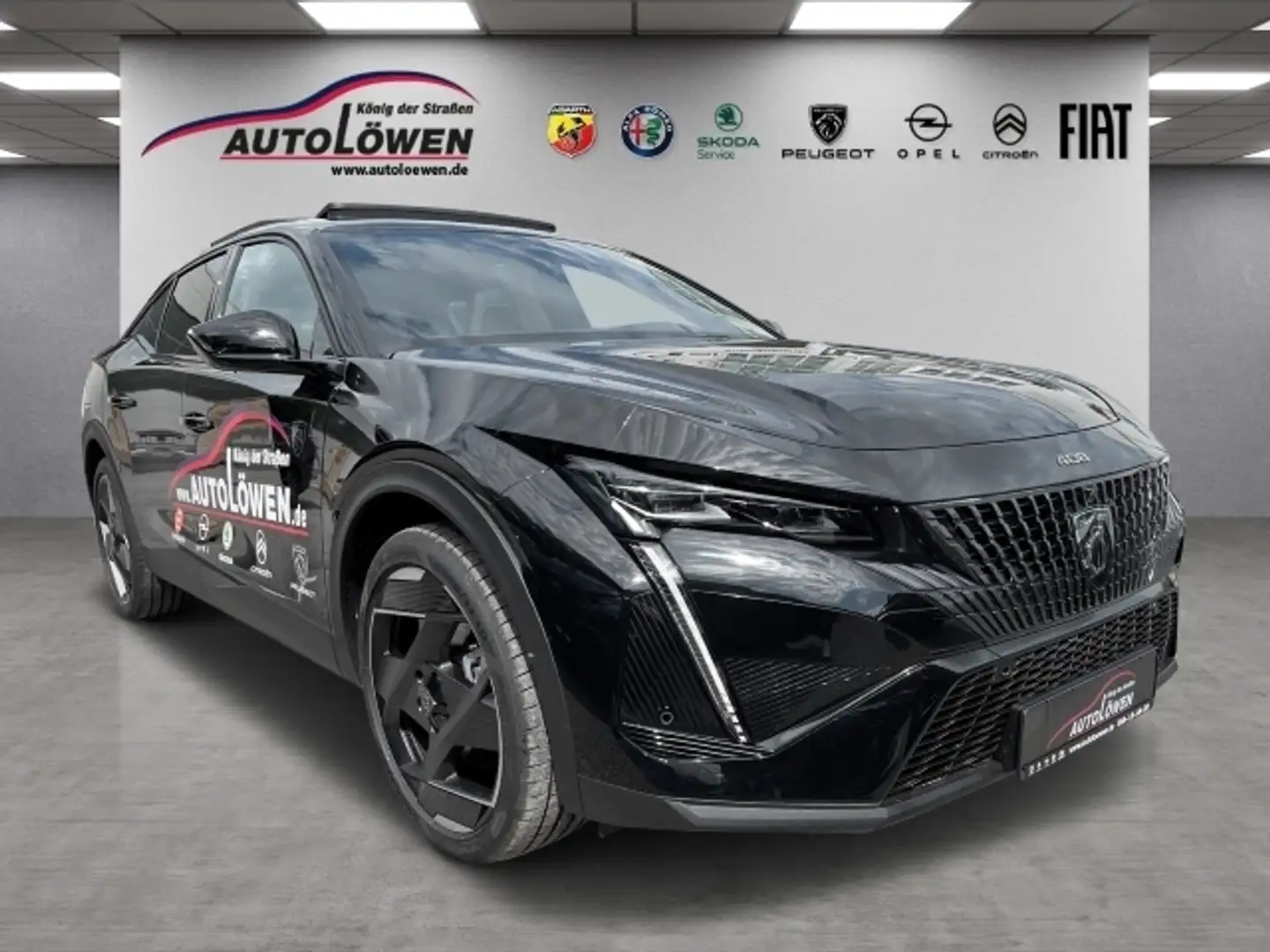 Peugeot 408 Plug-In Hybrid 225 GT  Kamera Schiebedach Sitzheiz Schwarz - 2