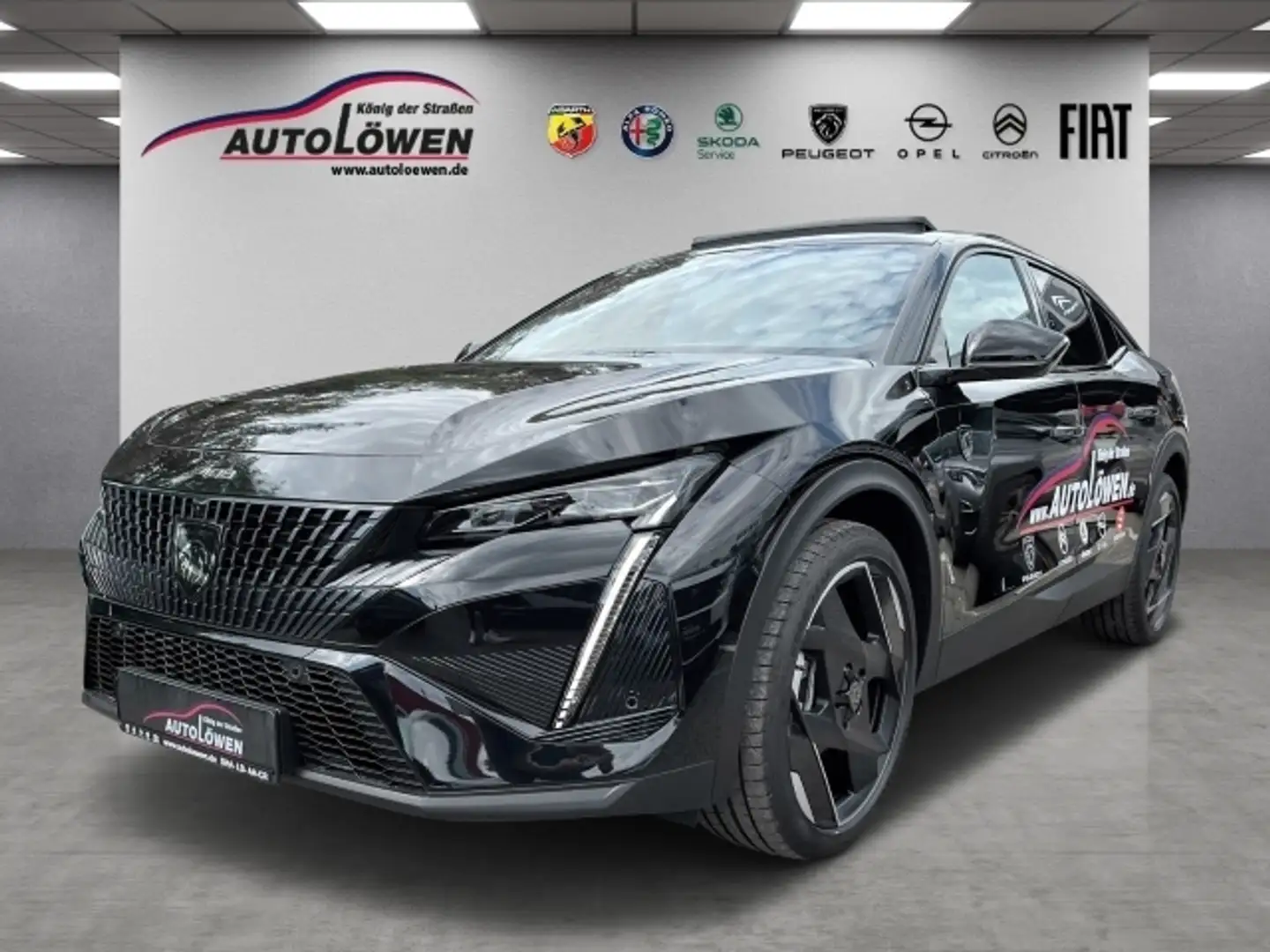 Peugeot 408 Plug-In Hybrid 225 GT  Kamera Schiebedach Sitzheiz Schwarz - 1