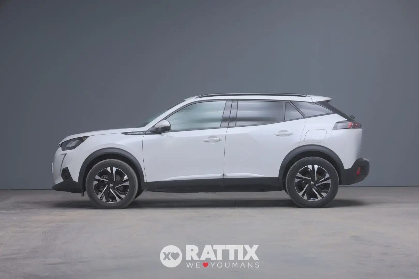 Peugeot e-2008 motore elettrico 100kW Allure Pack Bílá - 2